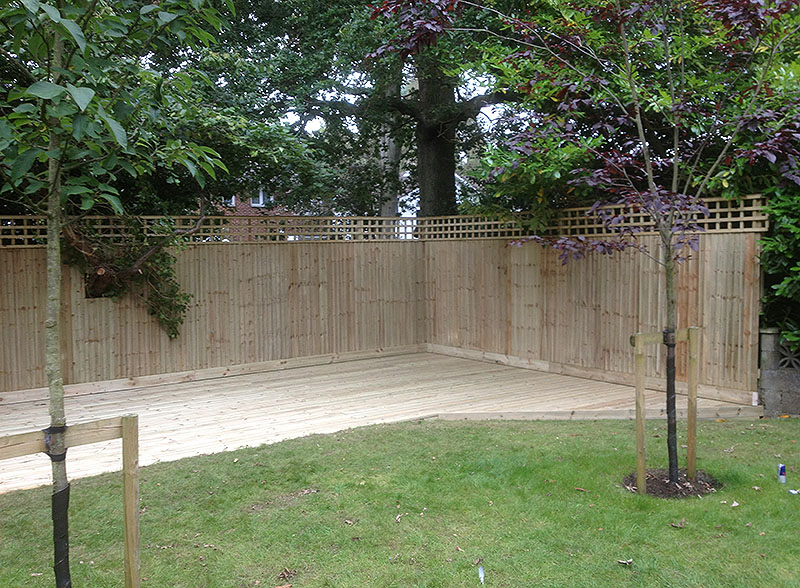 feather edge fencing